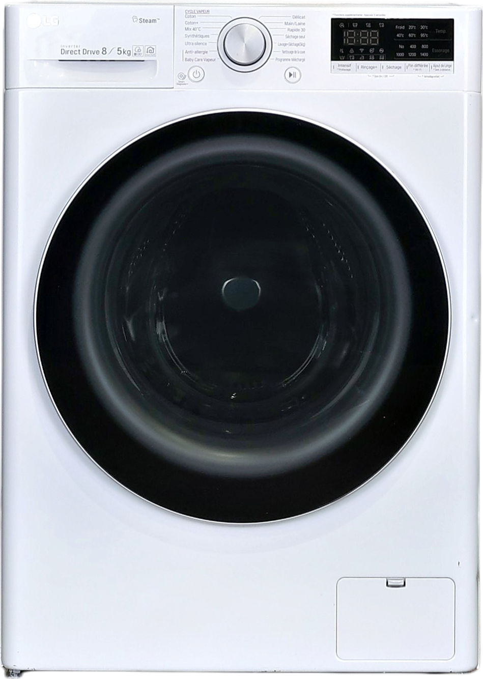 Lave-linge Sechant 8 kg Reconditionné LG F854N51WHSB