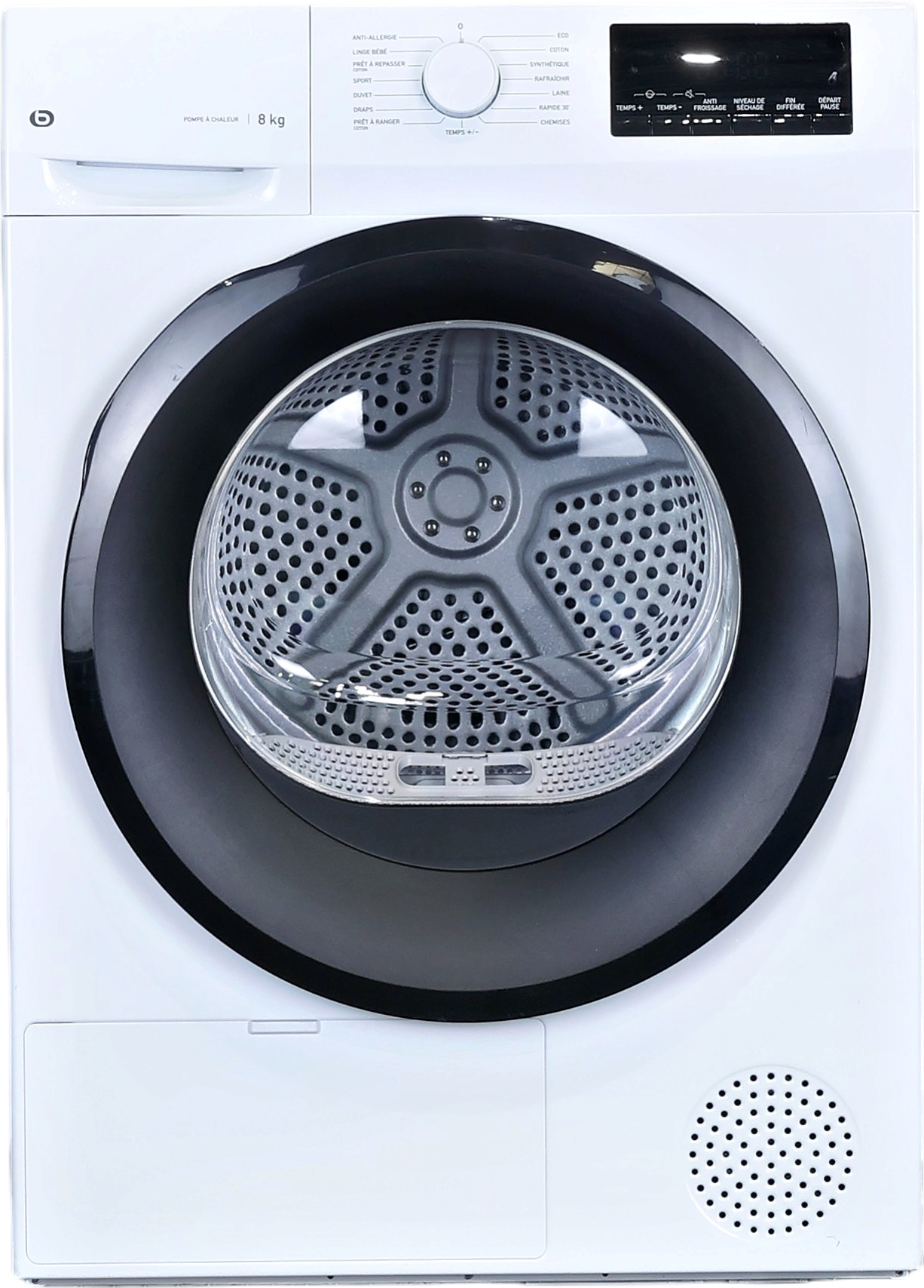 Seche-linge Pompe à Chaleur 8 kg Reconditionné ESSENTIEL B ESLHP8-4b