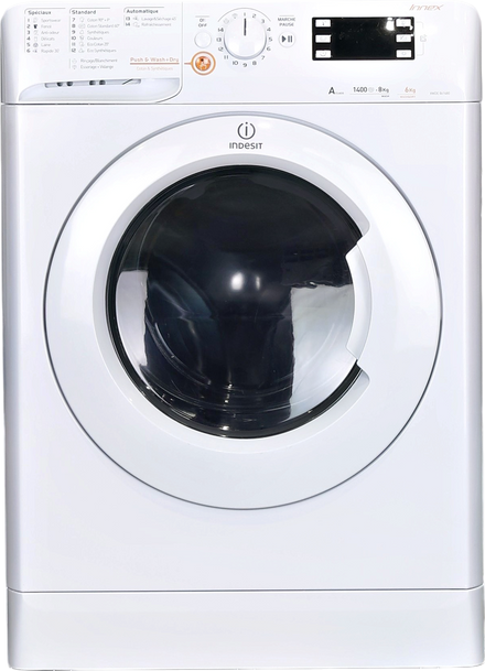 Lave-linge Sechant Reconditionné INDESIT XWDE 861480X W FR