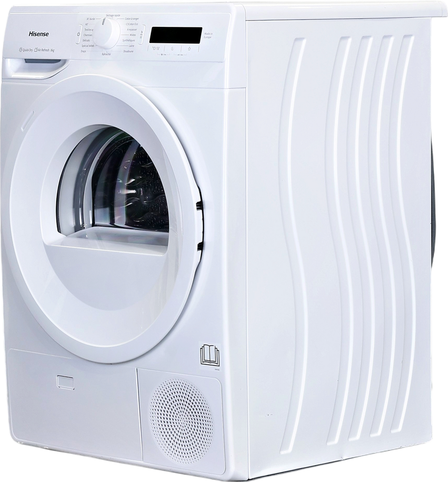 Seche-linge à Condensation 8 kg Reconditionné HISENSE DCGP803