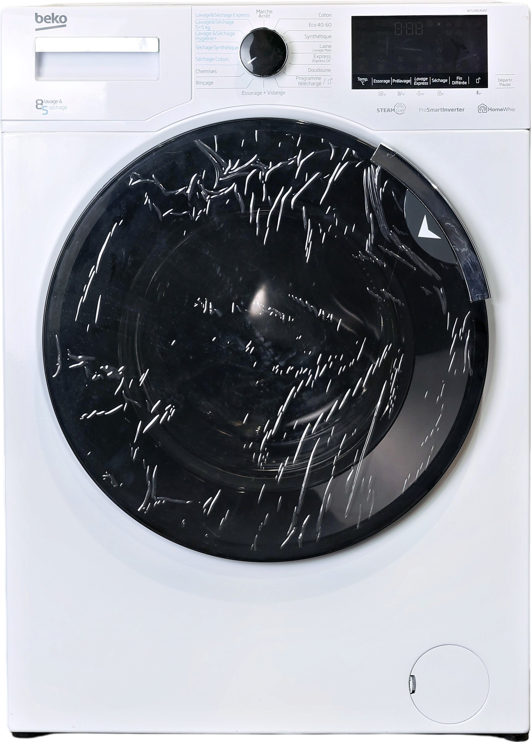Lave-linge Sechant 8 kg Reconditionné BEKO WTLD81468P