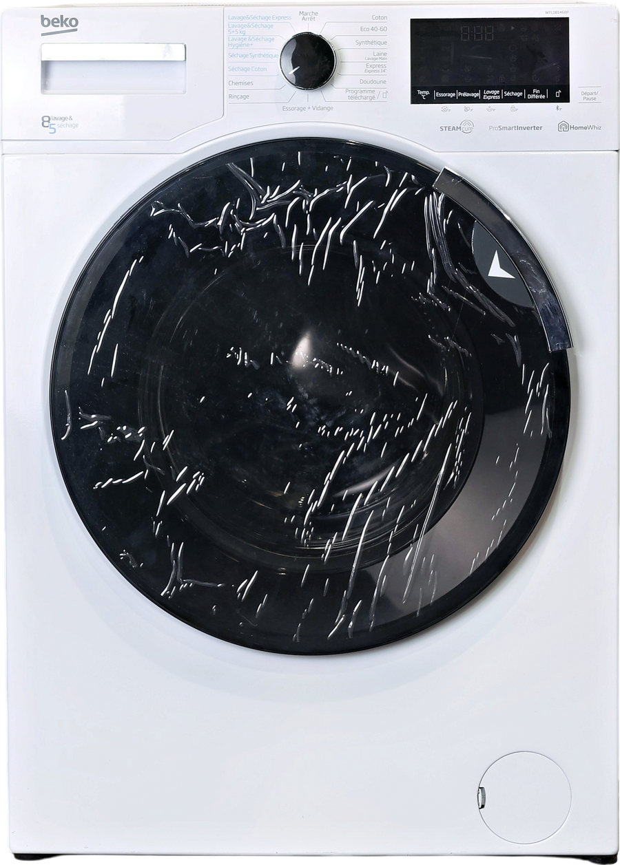 Lave-linge Sechant 8 kg Reconditionné BEKO WTLD81468P