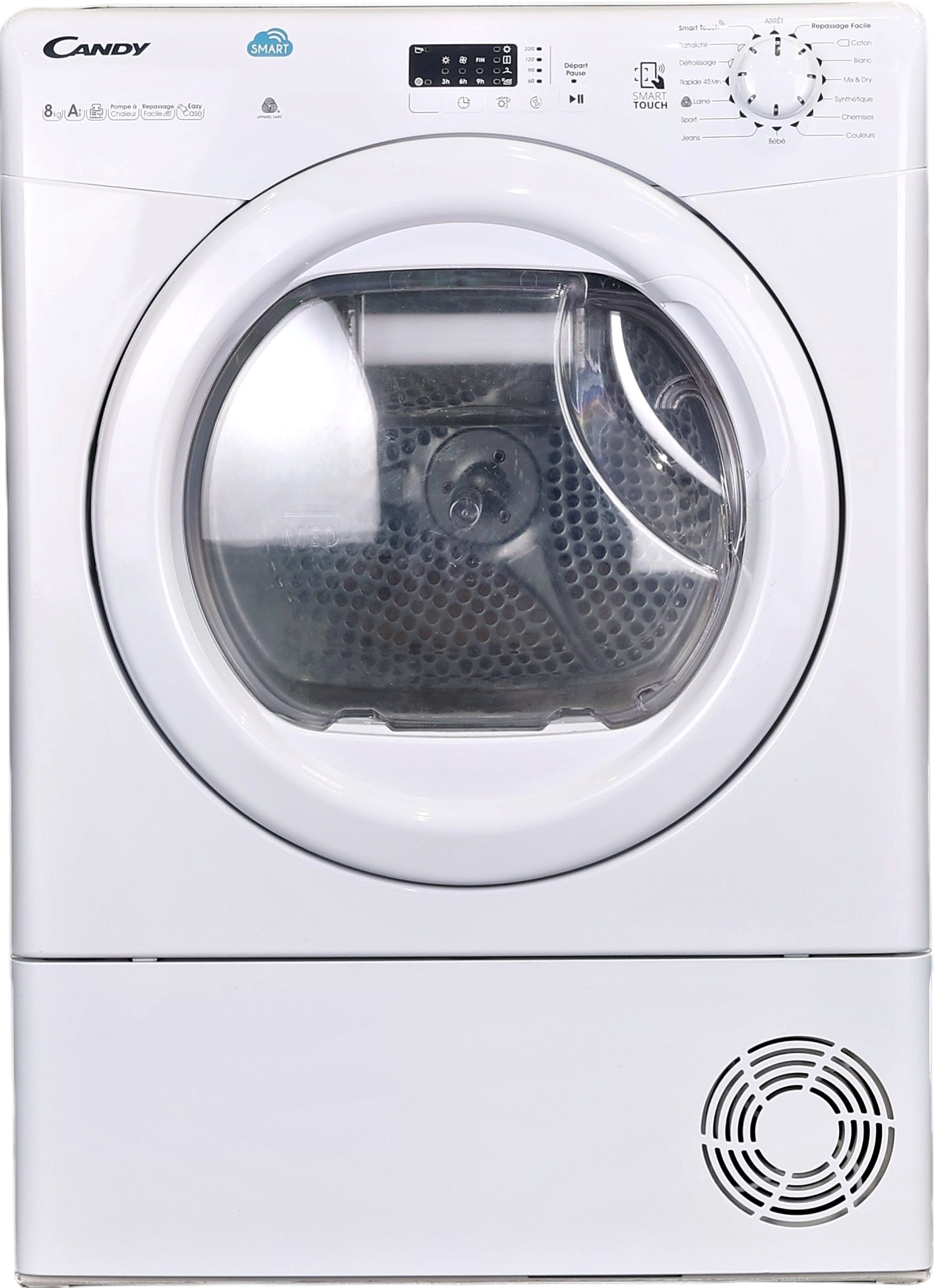 Seche-linge Pompe à Chaleur 8 kg Reconditionné CANDY CSH8A2LE-47