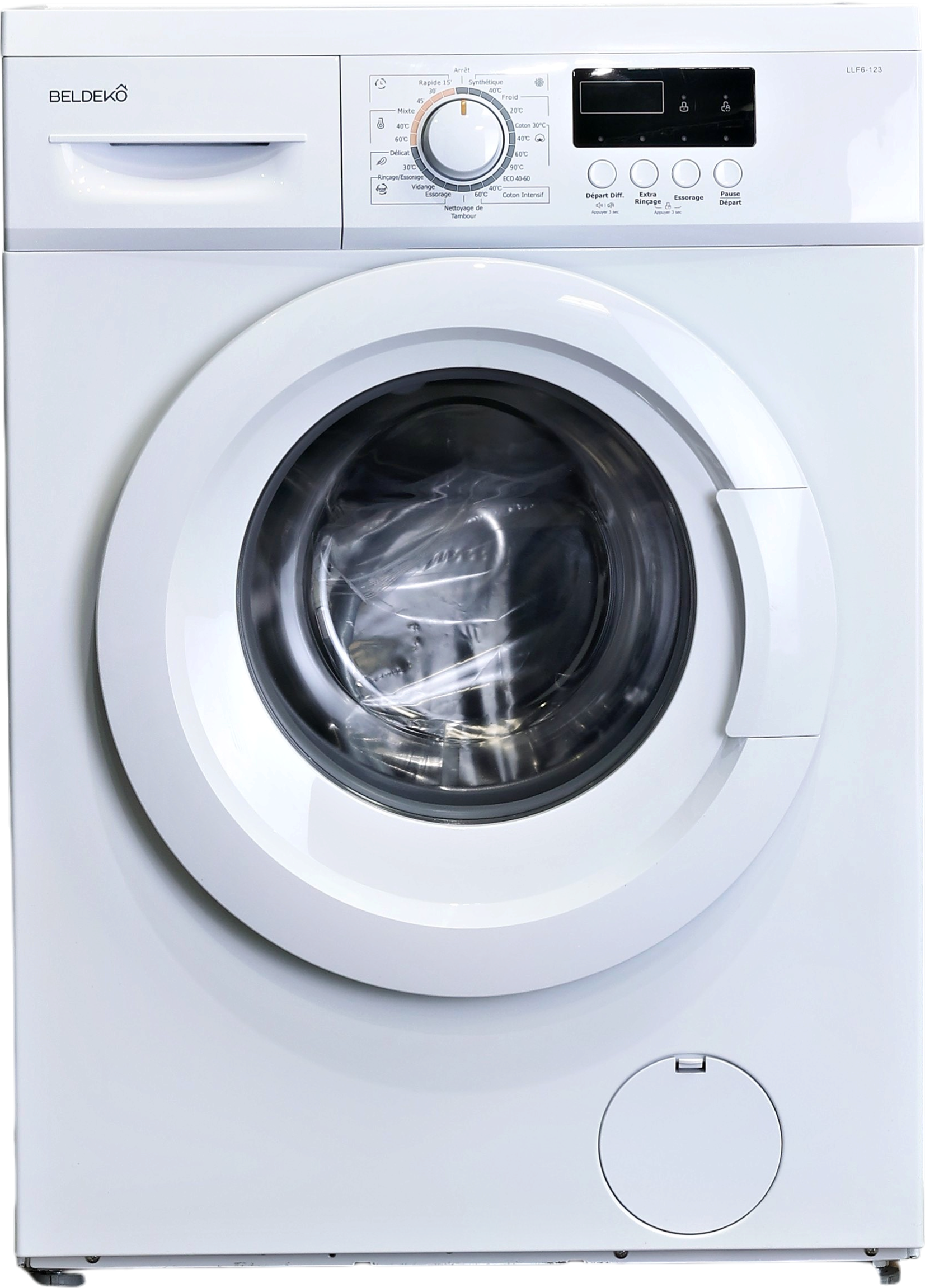Lave-linge Hublot 6 kg Reconditionné BELDEKO LLf6-123