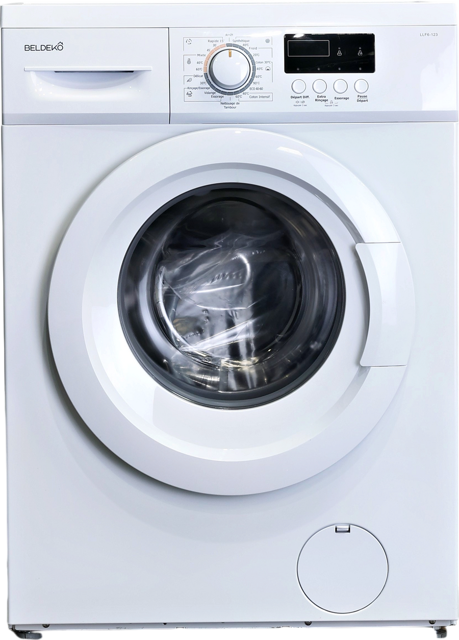 Lave-linge Hublot 6 kg Reconditionné BELDEKO LLf6-123