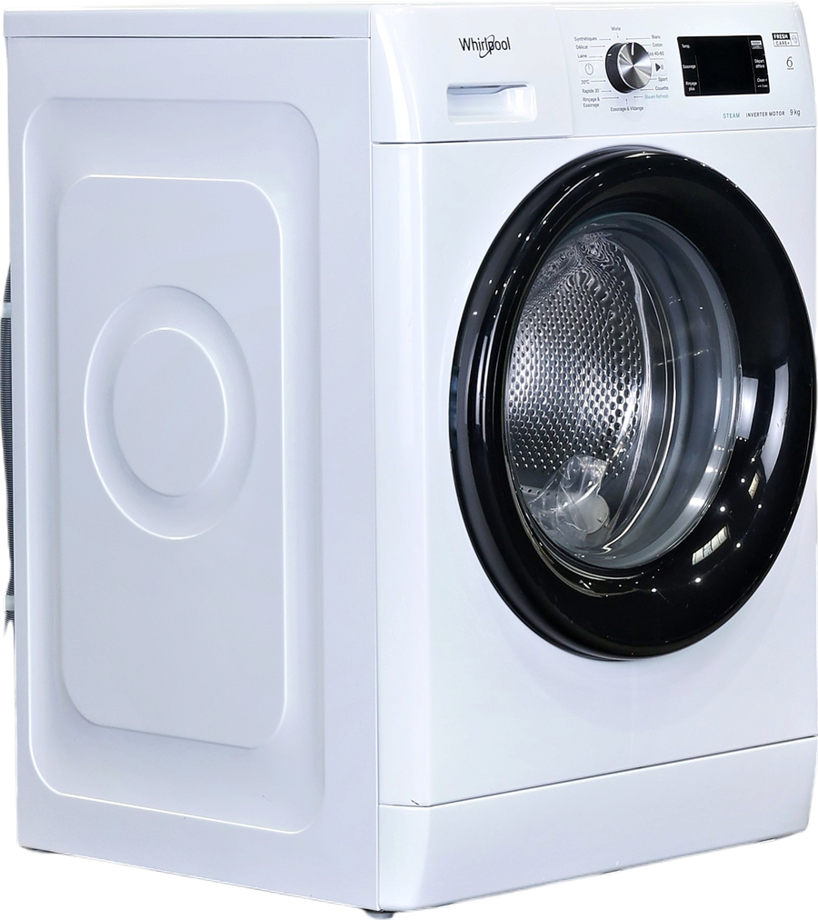 Lave-linge Hublot 9 kg Reconditionné WHIRLPOOL FFBP9469BVFR