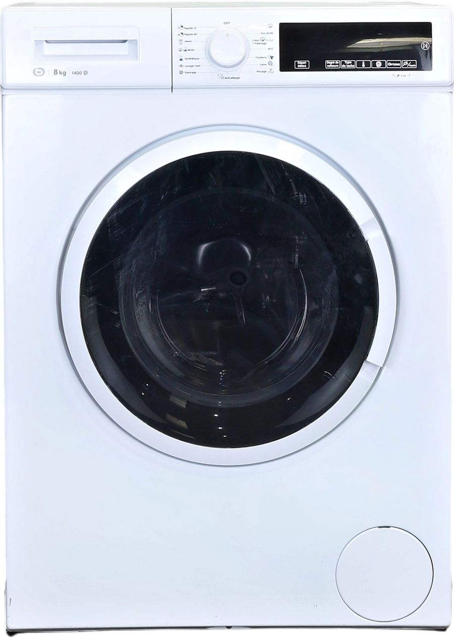 Lave-linge Hublot 8 kg Reconditionné ESSENTIEL B ELF814-3b