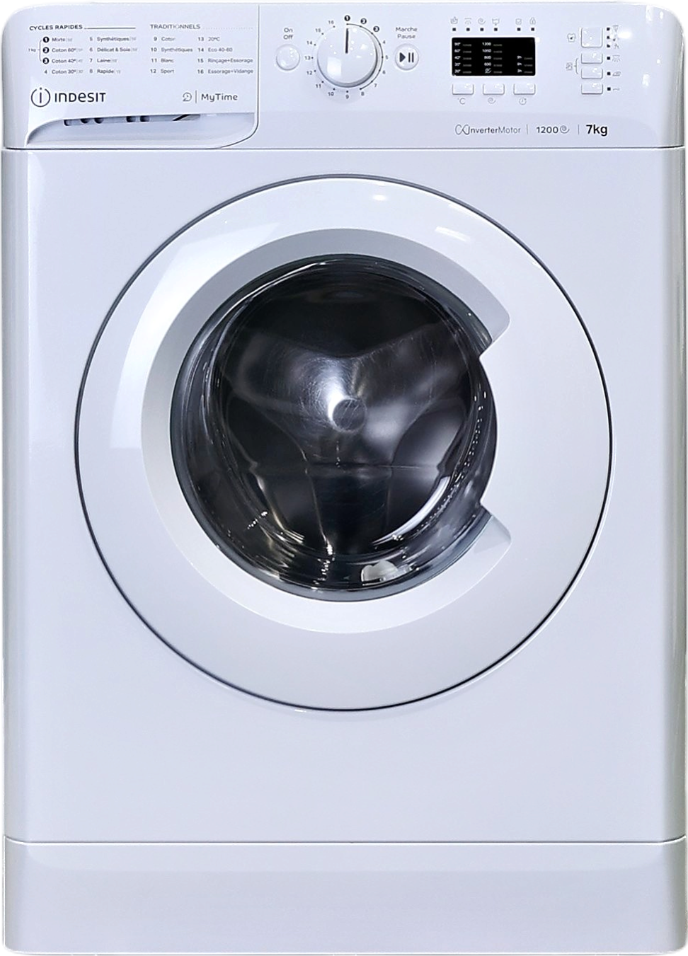 Lave-linge Hublot 7 kg Reconditionné INDESIT MTWA71296WFR