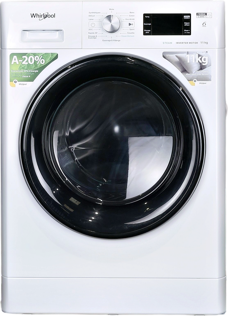 Lave-linge Hublot 11 kg Reconditionné WHIRLPOOL FFBD11489BVFR