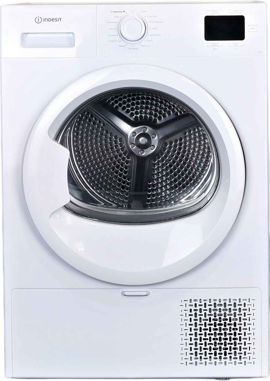 Seche-linge Pompe à Chaleur 8 kg Reconditionné INDESIT CYSD83DWWFR