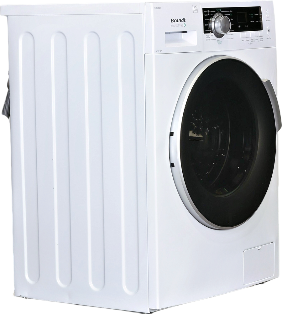 Lave-linge Hublot 10 kg Reconditionné BRANDT WFB304QW