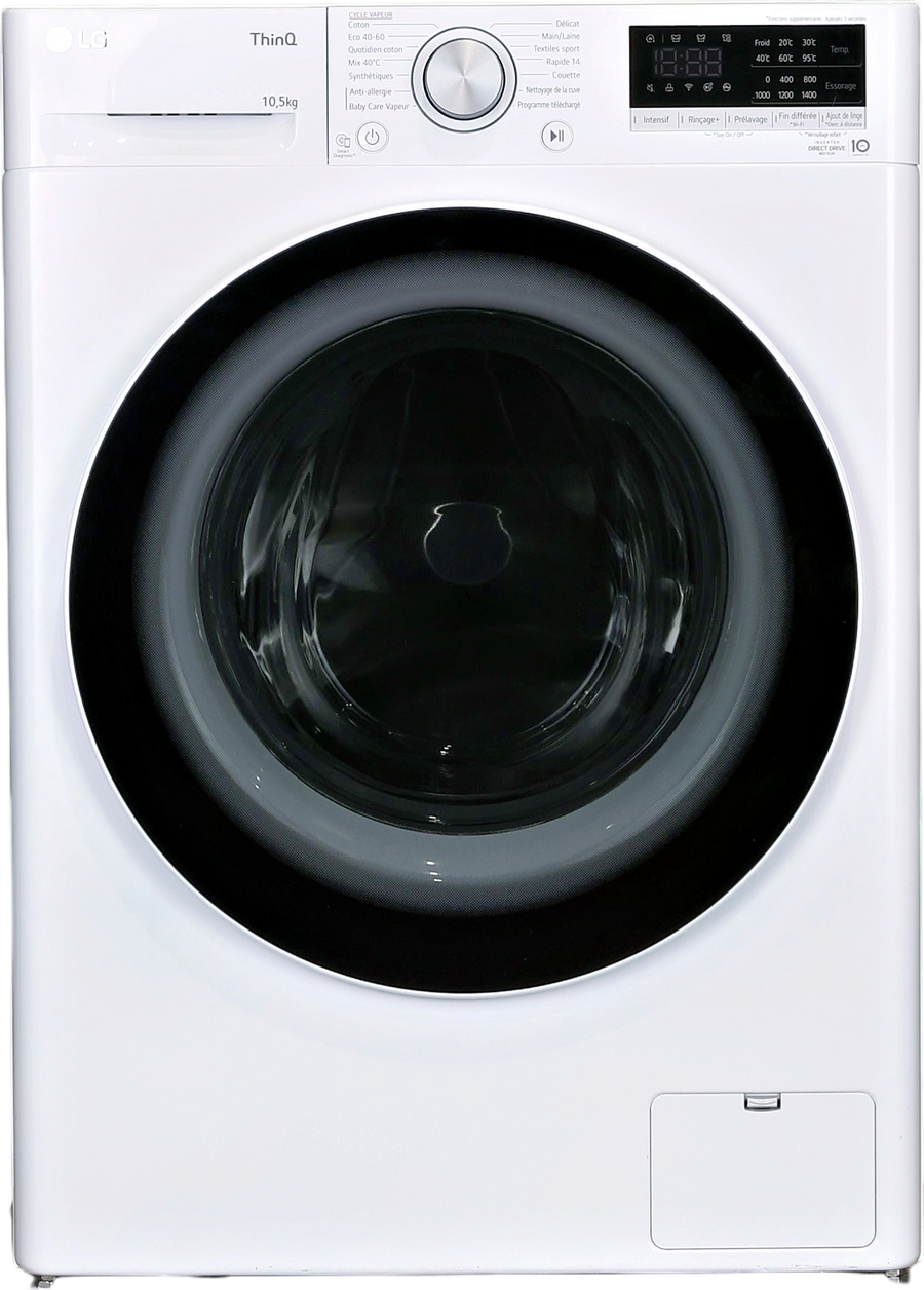 Lave-linge Hublot 10.5 kg Reconditionné LG F14V40WHS