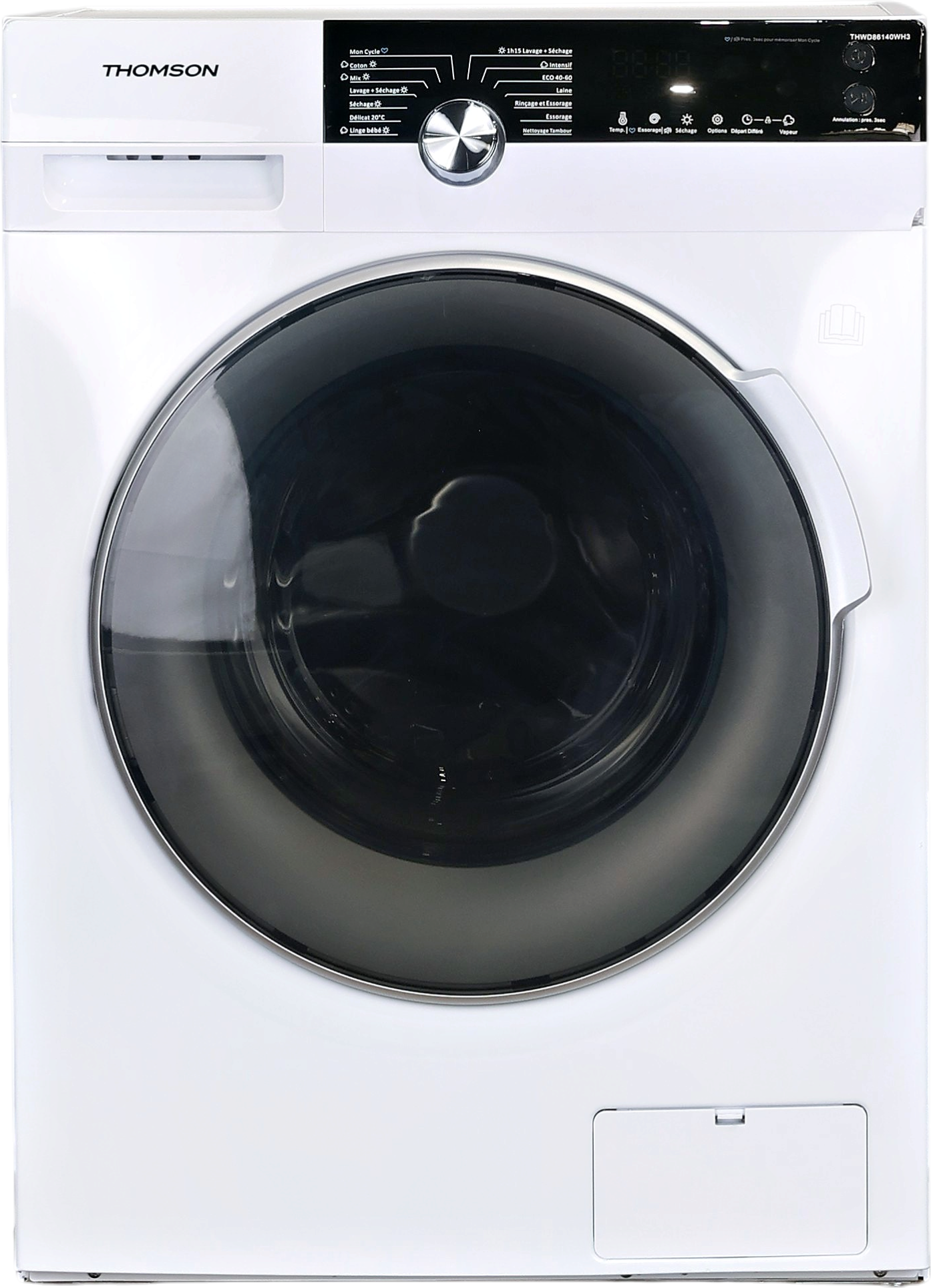 Lave-linge Sechant 8 kg Reconditionné THOMSON THWD86140WH3