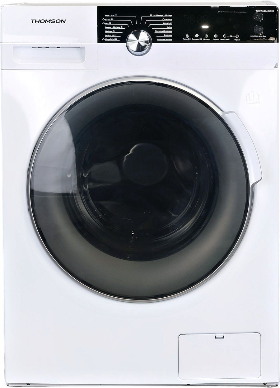 Lave-linge Sechant 8 kg Reconditionné THOMSON THWD86140WH3