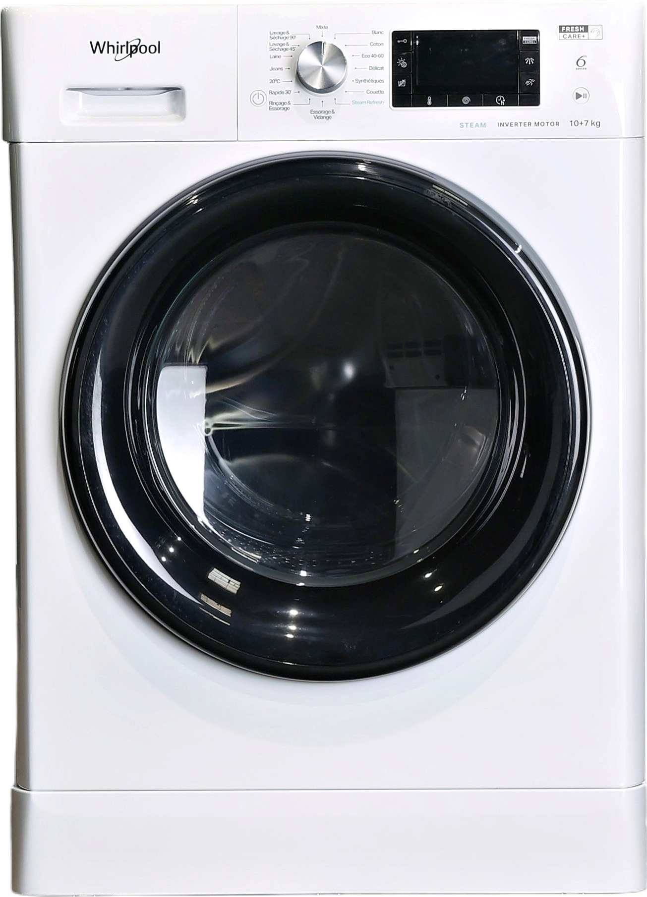 Lave-linge Sechant 10 kg Reconditionné WHIRLPOOL FFDD1074489BVFR