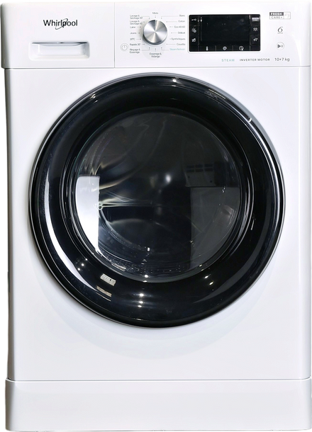 Lave-linge Sechant 10 kg Reconditionné WHIRLPOOL FFDD1074489BVFR
