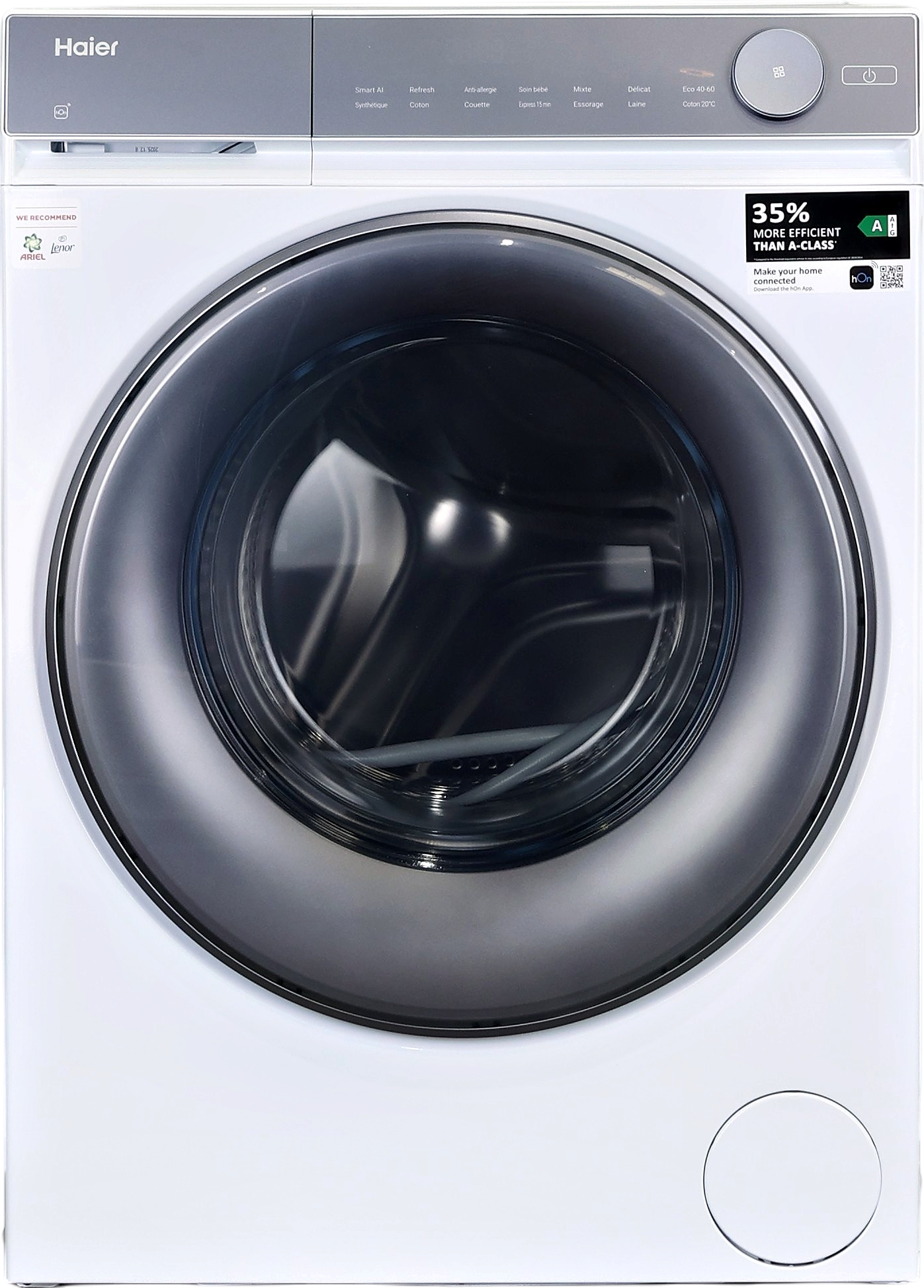 Lave-linge Hublot 9 kg Reconditionné HAIER HW90-B14367U1