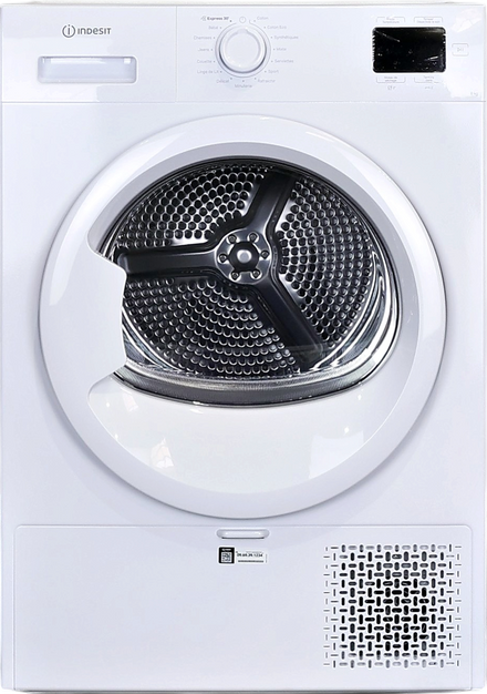 Seche-linge Pompe à Chaleur 8 kg Reconditionné INDESIT CYSD83DWWFR
