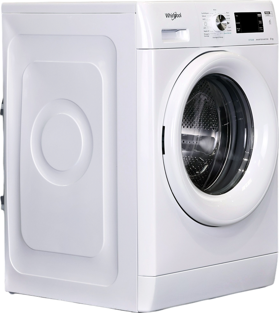 Lave-linge Hublot 8 kg Reconditionné WHIRLPOOL FFBS8469WVFR