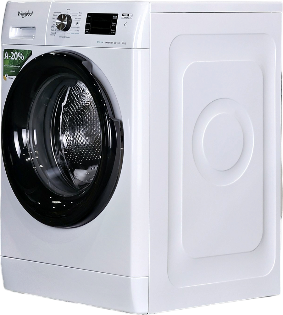 Lave-linge Hublot 9 kg Reconditionné WHIRLPOOL FFBB9489BVFR