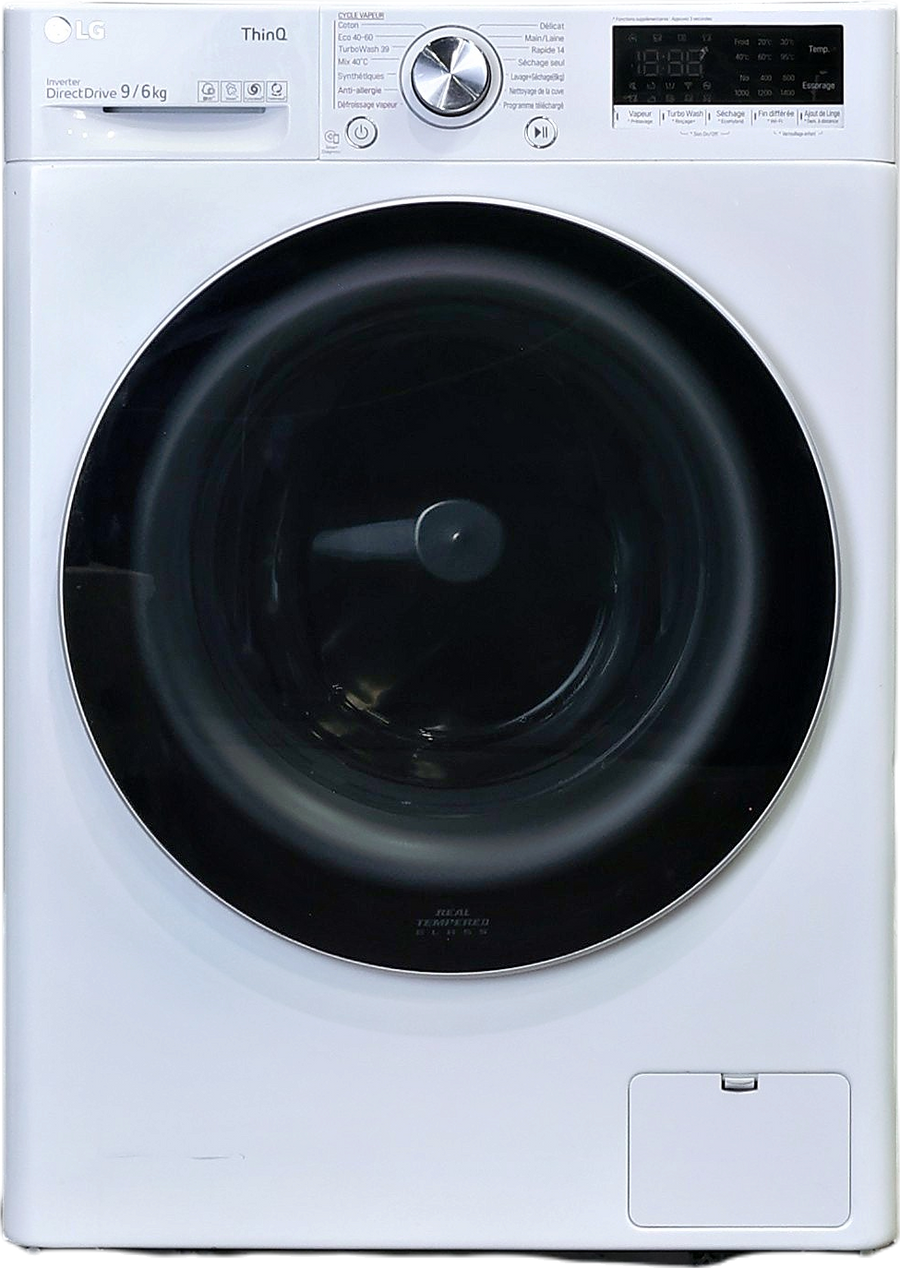 Lave-linge Sechant 9 kg Reconditionné LG F964V71WRHT
