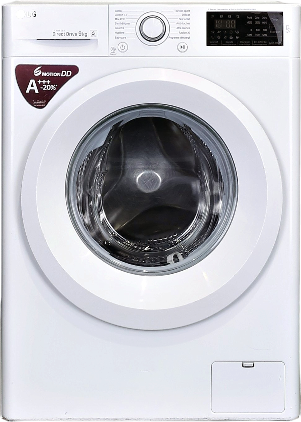 Lave-linge Hublot 9 kg Reconditionné LG F92J53WH