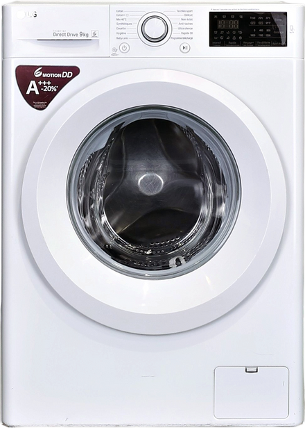 Lave-linge Hublot 9 kg Reconditionné LG F92J53WH