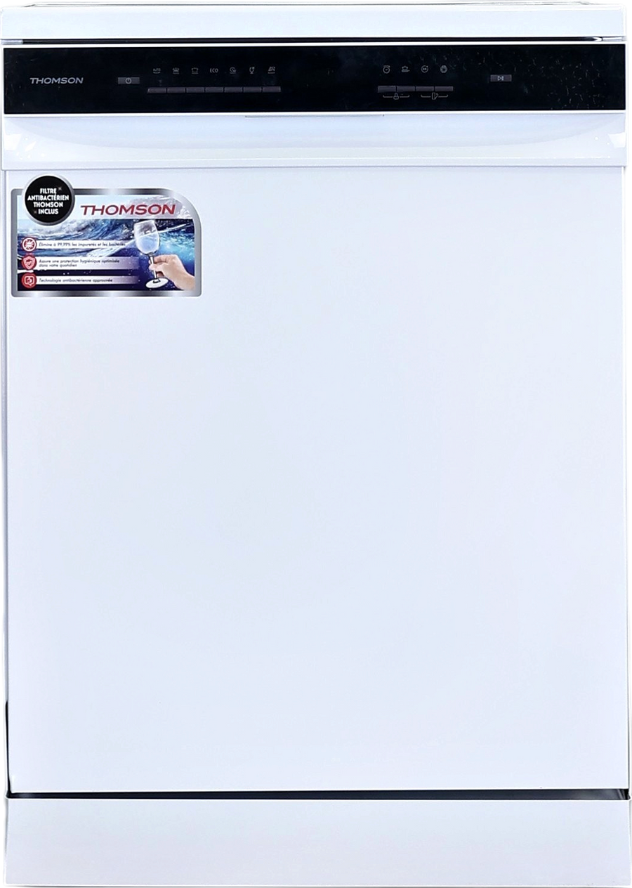 Lave-vaisselle Pose Libre 14 couverts Reconditionné THOMSON TDW1444BWH