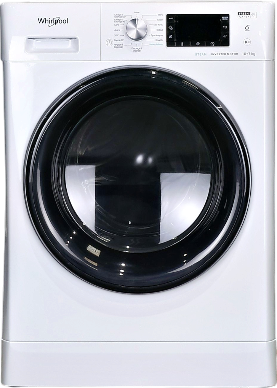 Lave-linge Sechant 10 kg Reconditionné WHIRLPOOL FFDD1074489BVFR