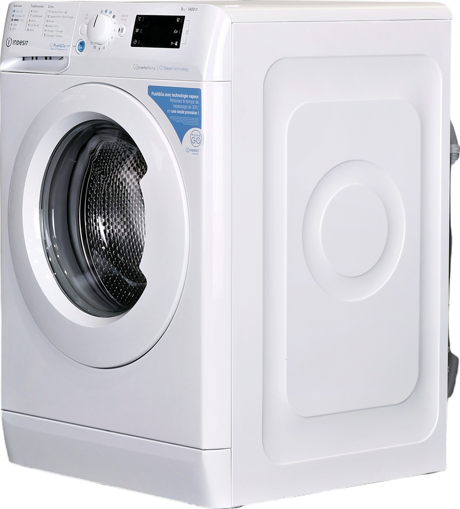 Lave-linge Hublot 8 kg Reconditionné INDESIT BWE81496XWVFR