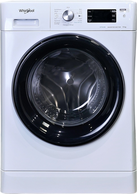 Lave-linge Hublot 9 kg Reconditionné WHIRLPOOL FFBB9489BVFR