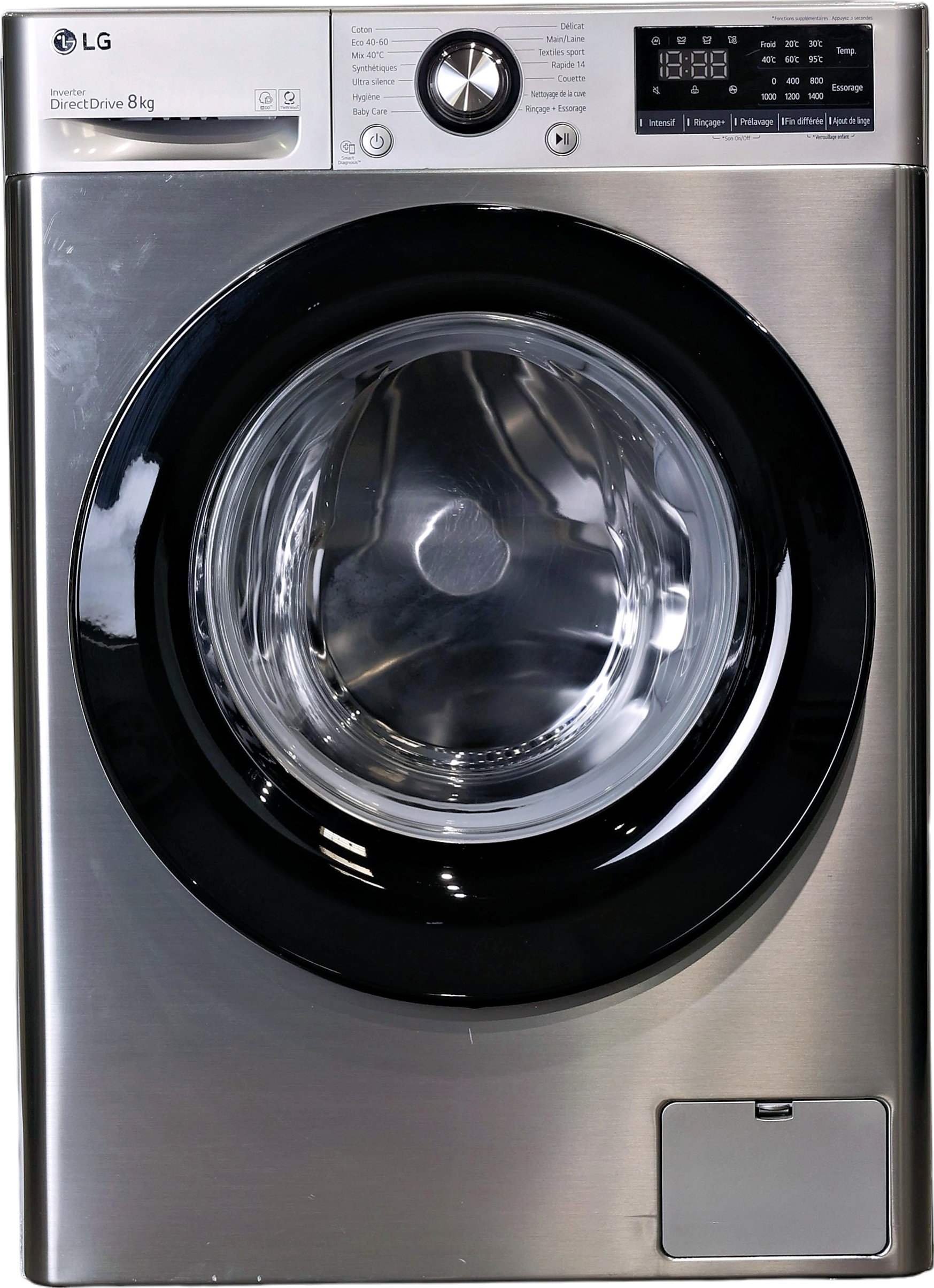 Lave-linge Hublot 8 kg Reconditionné LG F84V35IX