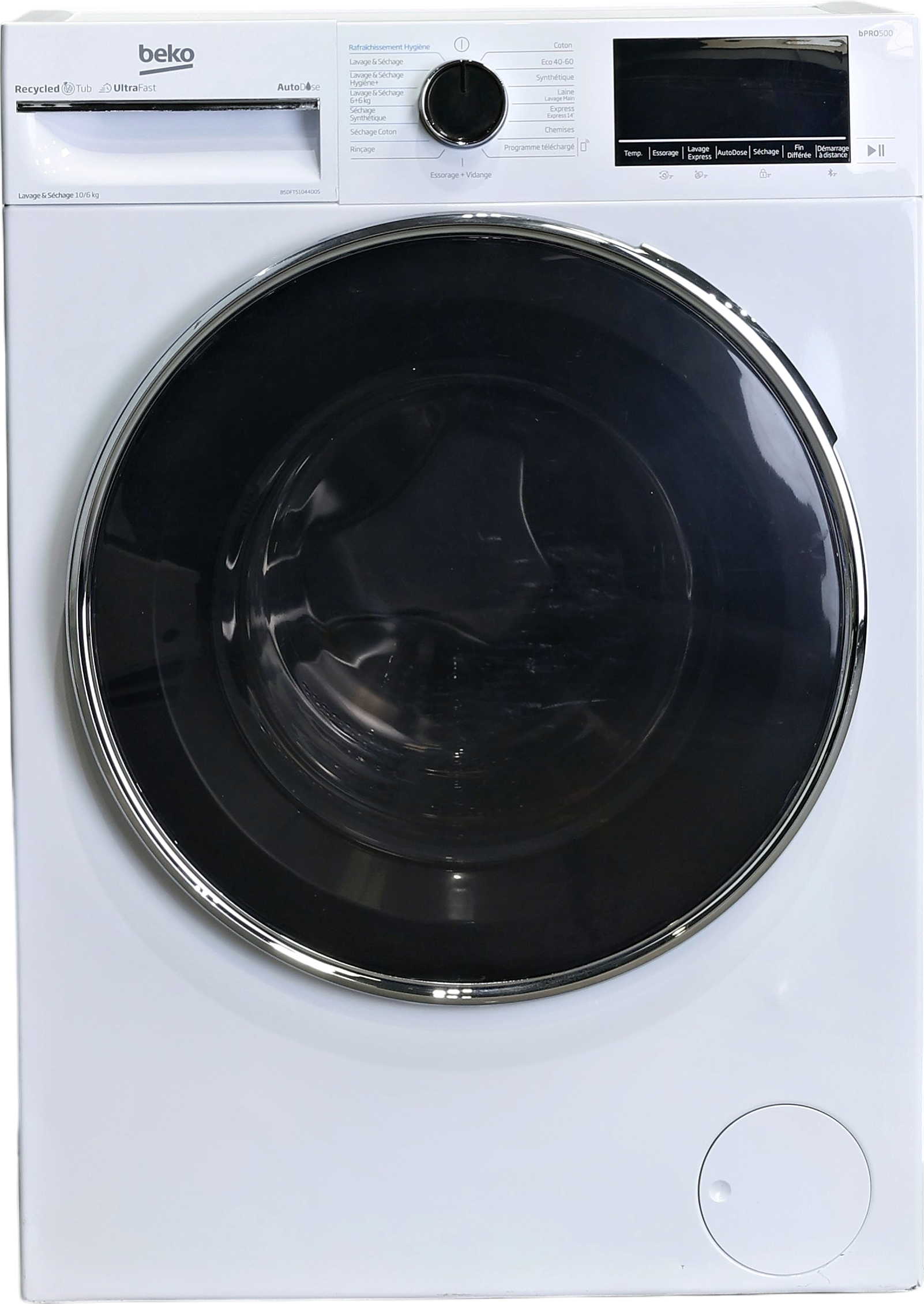 Lave-linge Sechant 10 kg Reconditionné BEKO B5DFT51044DOS