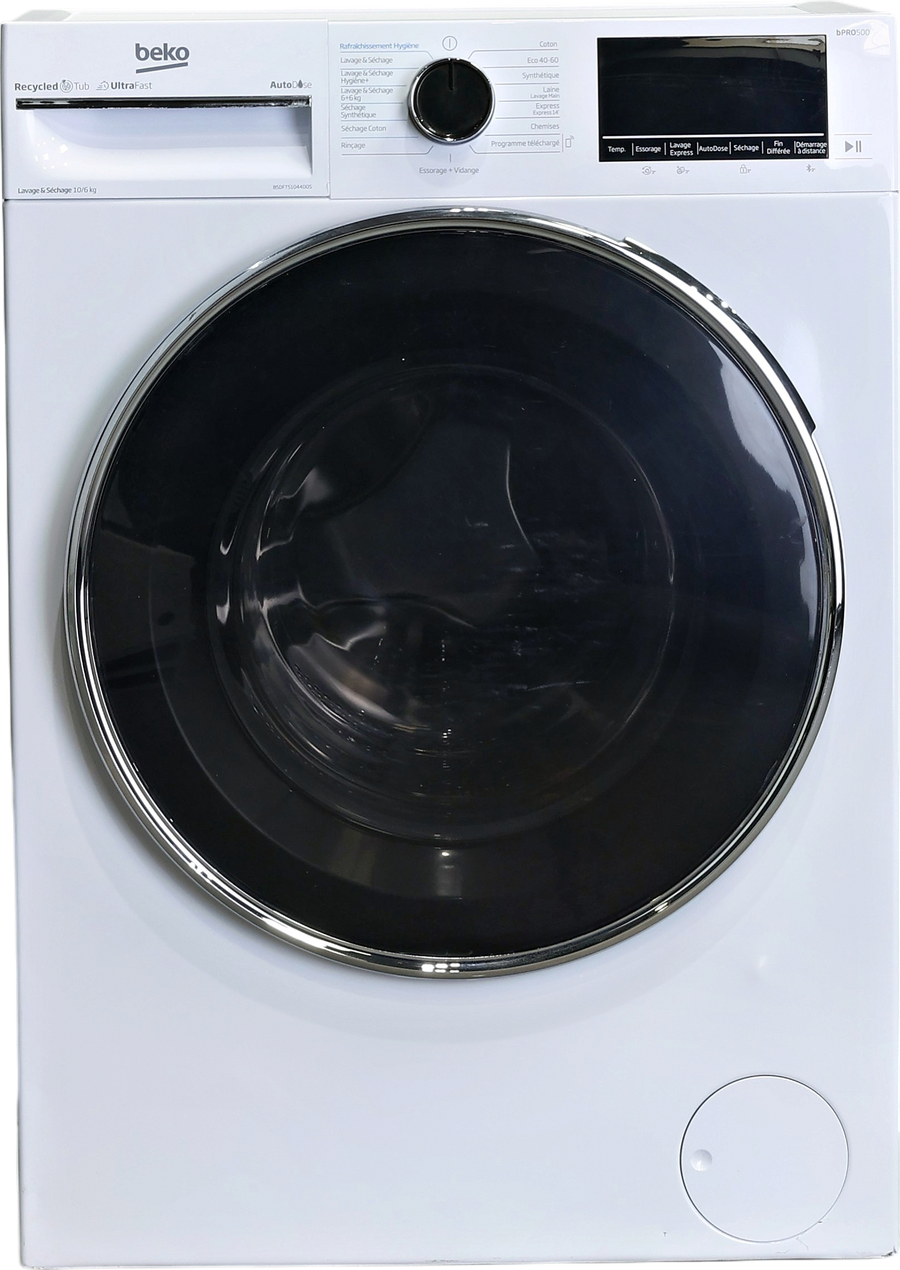 Lave-linge Sechant 10 kg Reconditionné BEKO B5DFT51044DOS