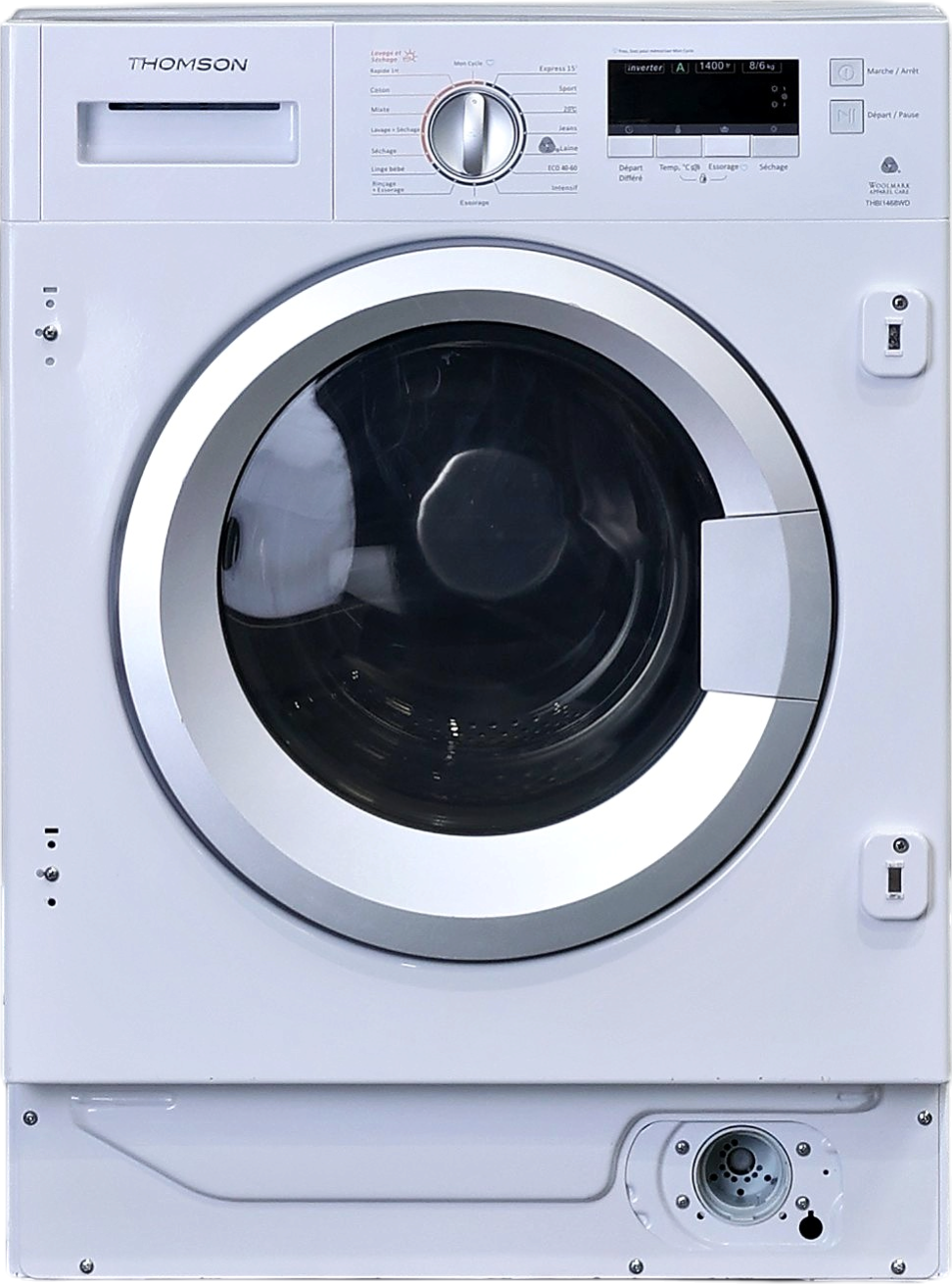Lave-linge Sechant 8 kg Reconditionné THOMSON THBI1468WD