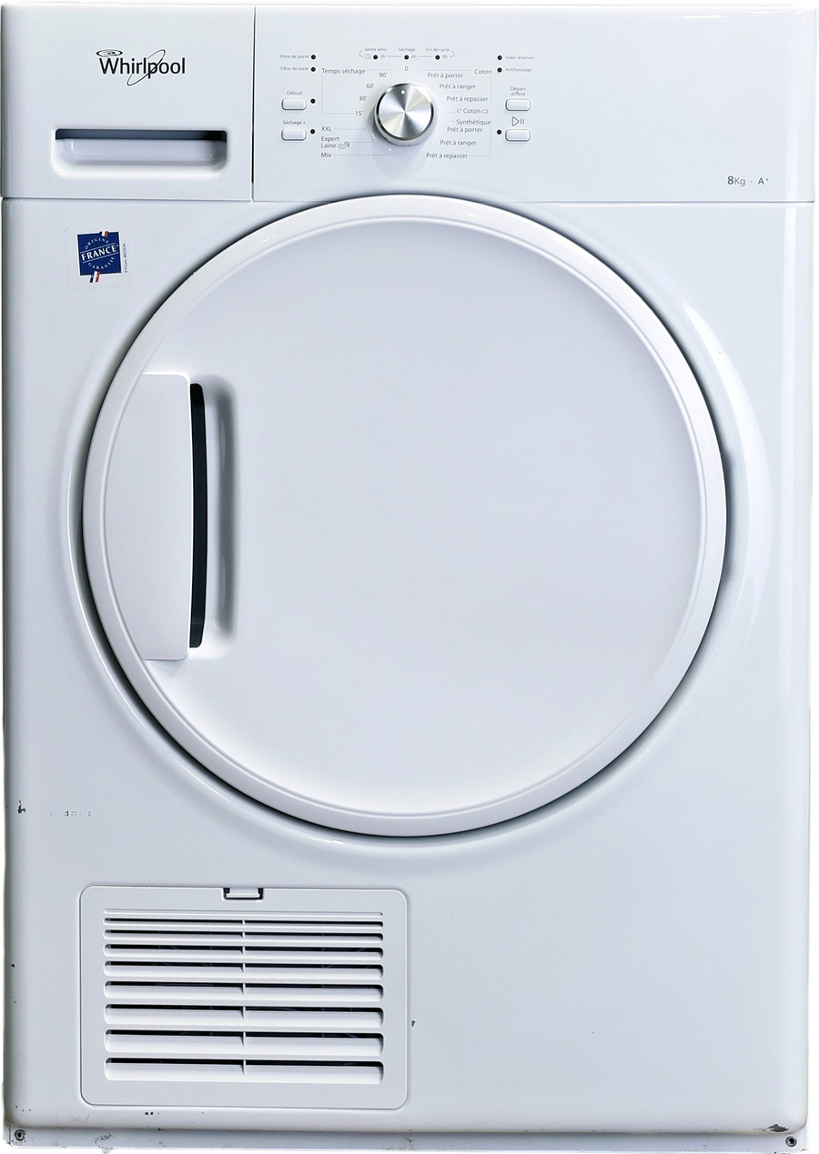 Seche-linge Pompe à Chaleur 8 kg Reconditionné WHIRLPOOL HDLX 80310