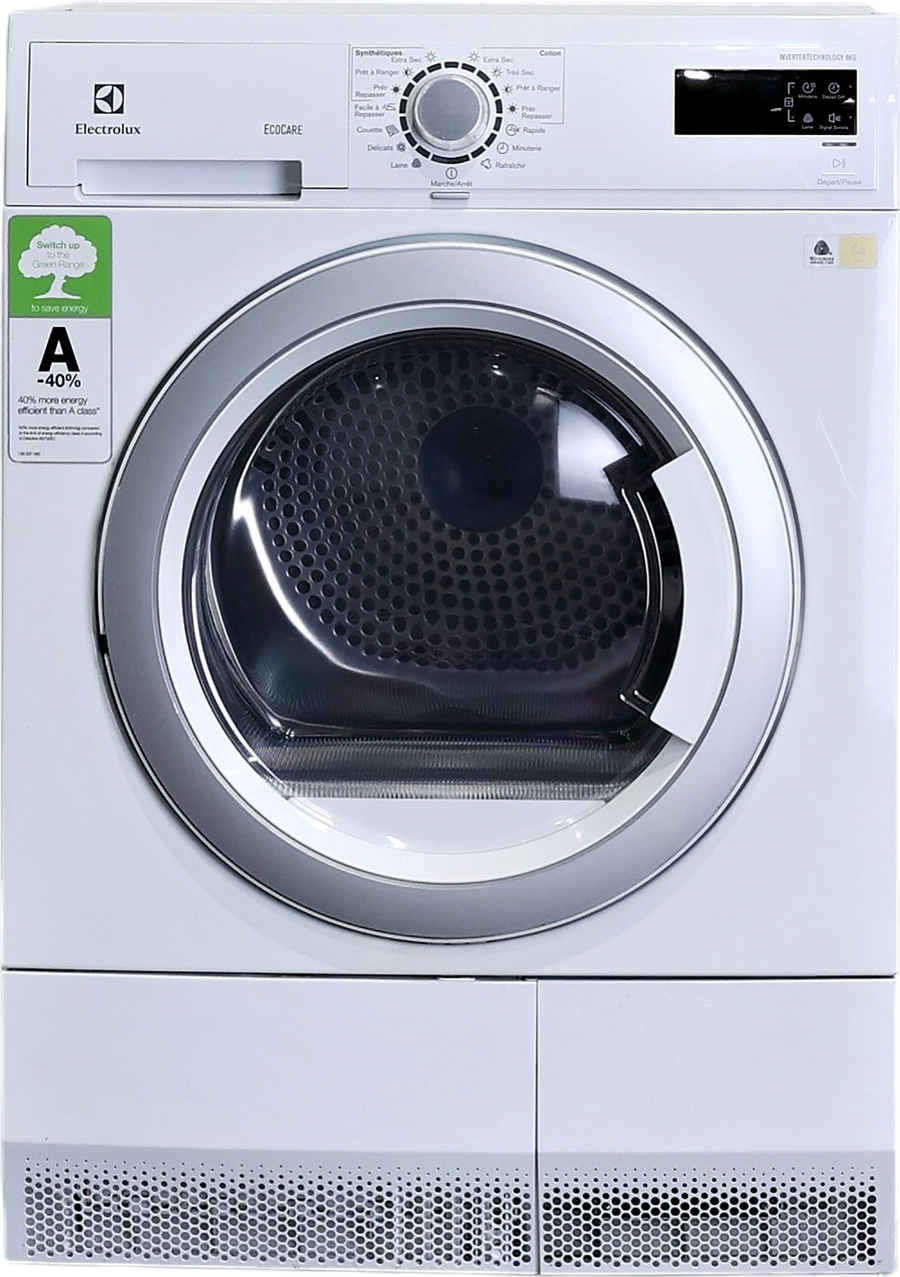Seche-linge Pompe à Chaleur 8 kg Reconditionné ELECTROLUX EDH3386GZW