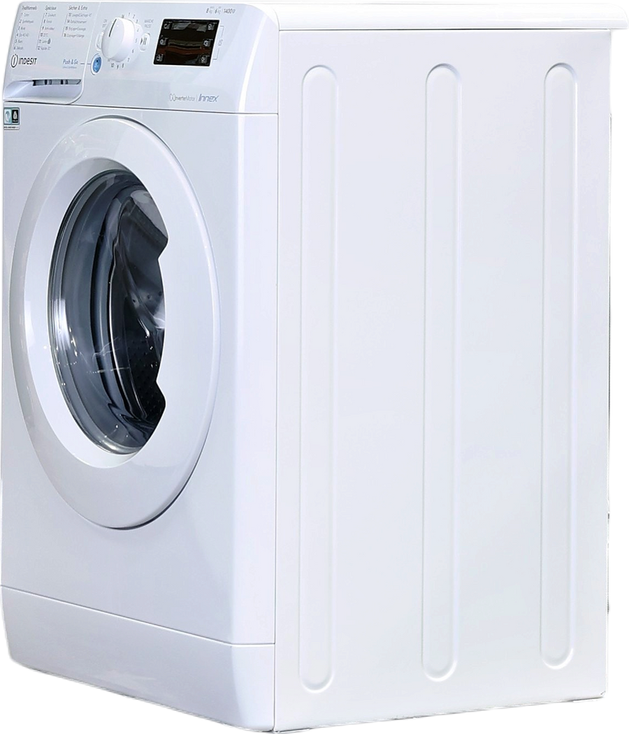 Lave-linge Sechant 8 kg Reconditionné INDESIT BDE861483XWFRN