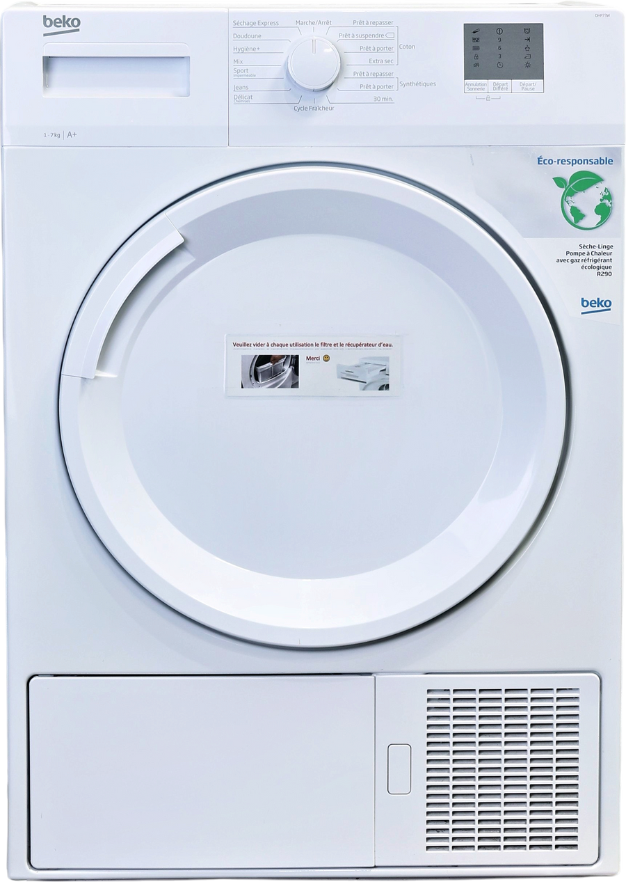 Seche-linge Pompe à Chaleur 7 kg Reconditionné BEKO DHP73W
