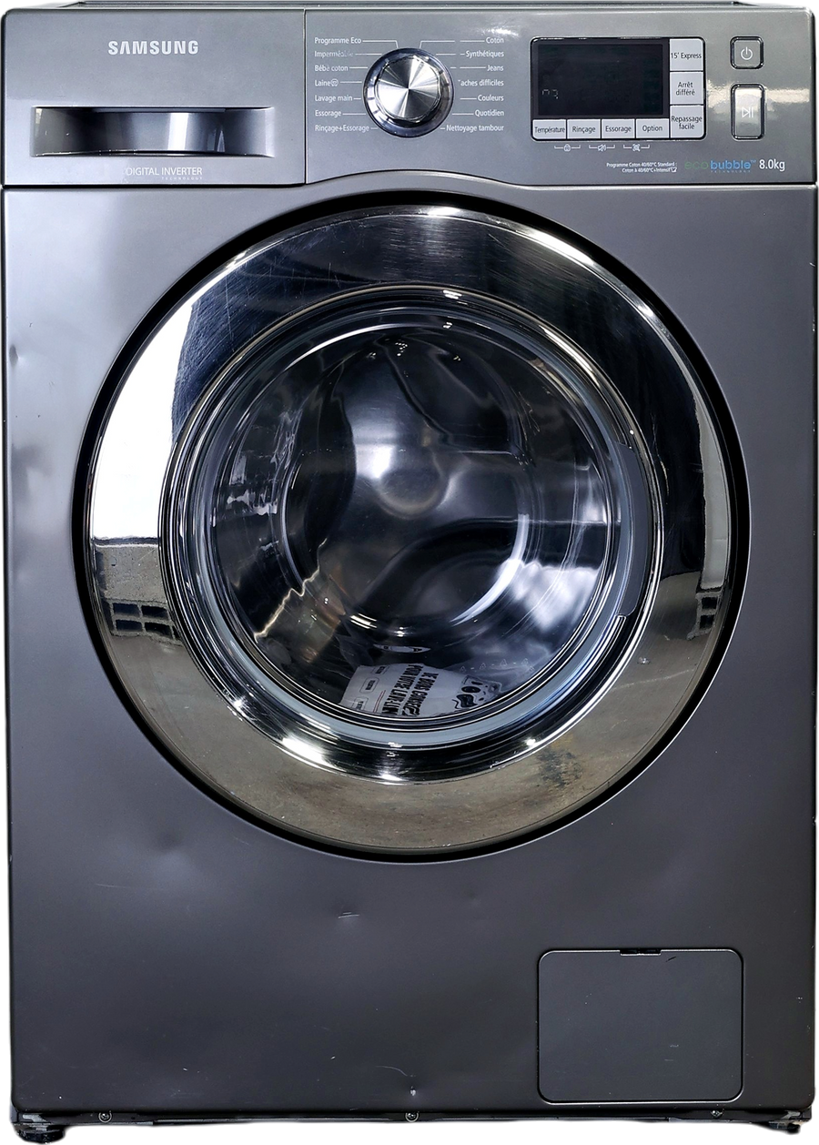 Lave-linge Hublot 8 kg Reconditionné SAMSUNG WF80F5E5U4X
