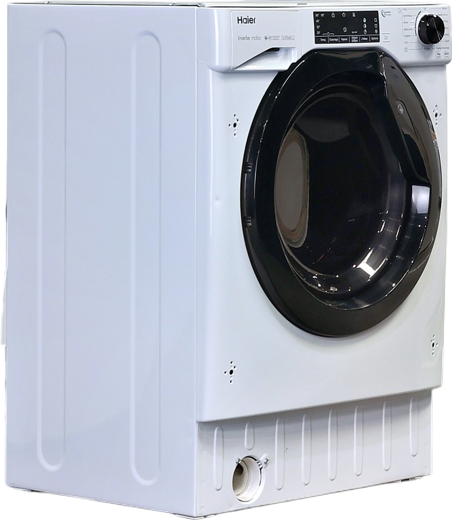 Lave-linge Hublot 9 kg Reconditionné HAIER HW90B416FWB-FR
