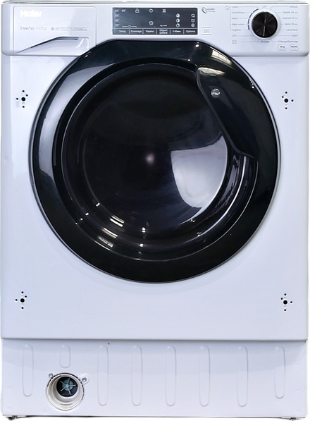 Lave-linge Hublot 9 kg Reconditionné HAIER HW90B416FWB-FR