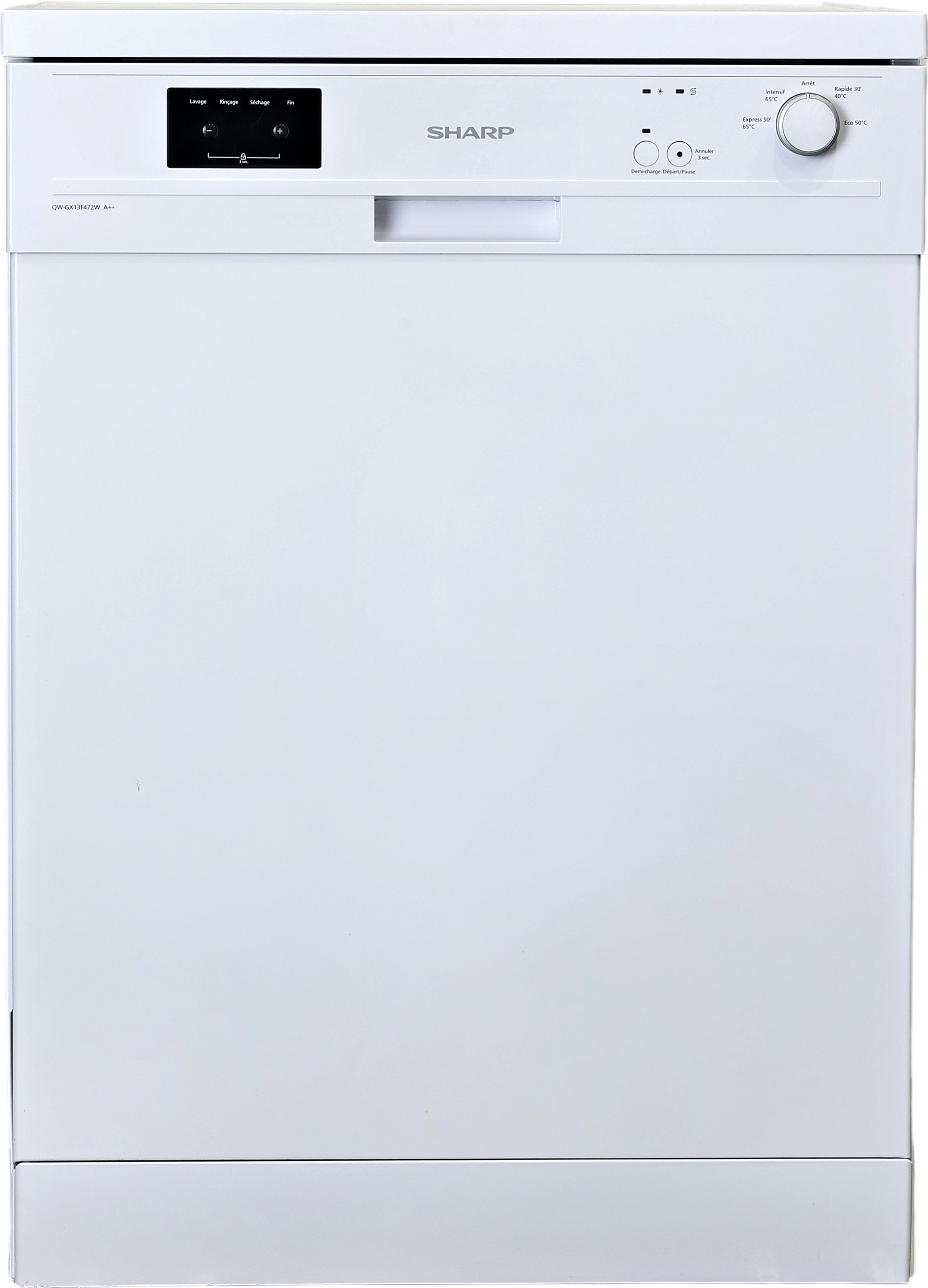 Lave-vaisselle Pose Libre 13 couverts Reconditionné SHARP QW-GX13F472W