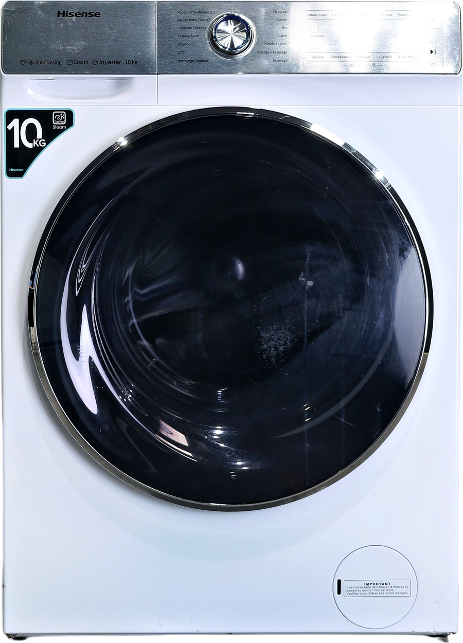 Lave-linge Hublot 10 kg Reconditionné HISENSE WFQR1014EVAJM