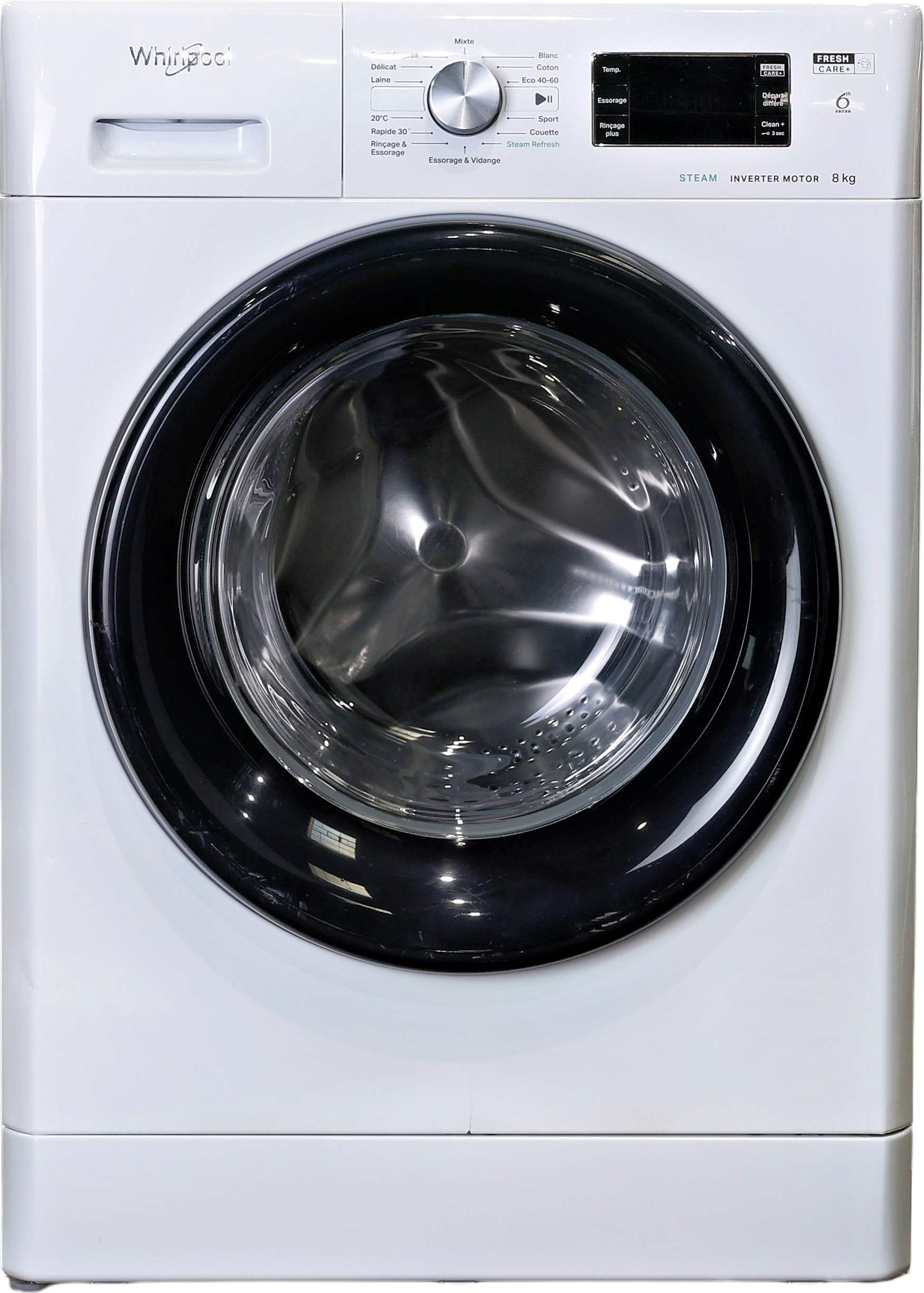 Lave-linge Hublot 8 kg Reconditionné WHIRLPOOL FFB8638BVFR