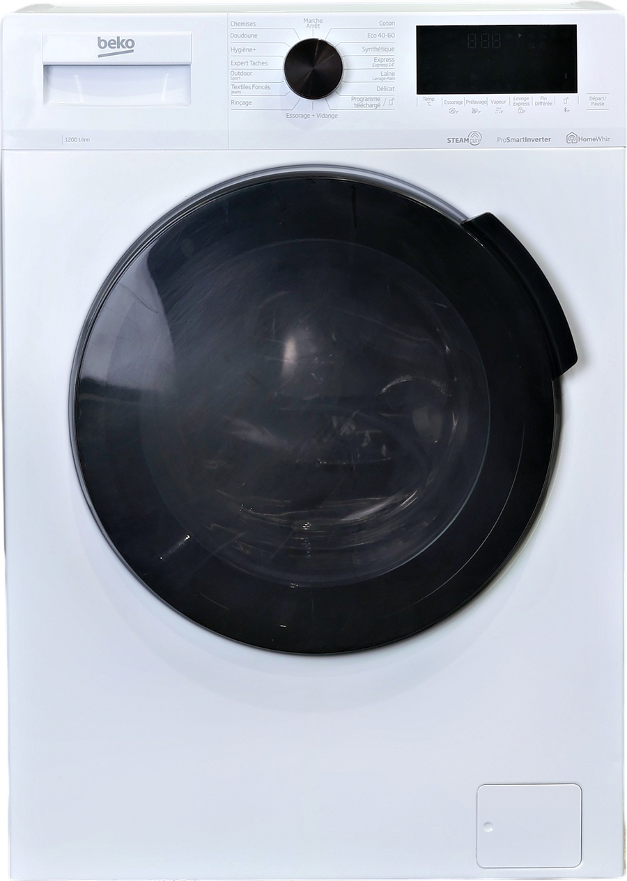 Lave-linge Hublot 7 kg Reconditionné BEKO WTS7201W