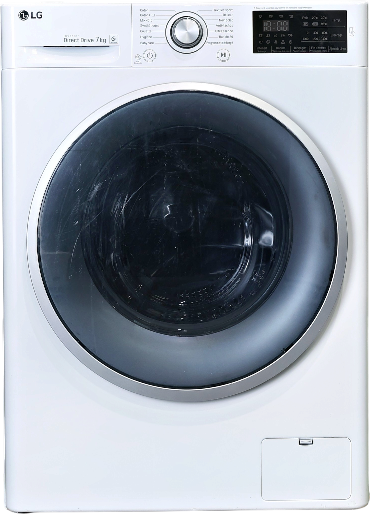 Lave-linge Hublot 7 kg Reconditionné LG F74C41WH