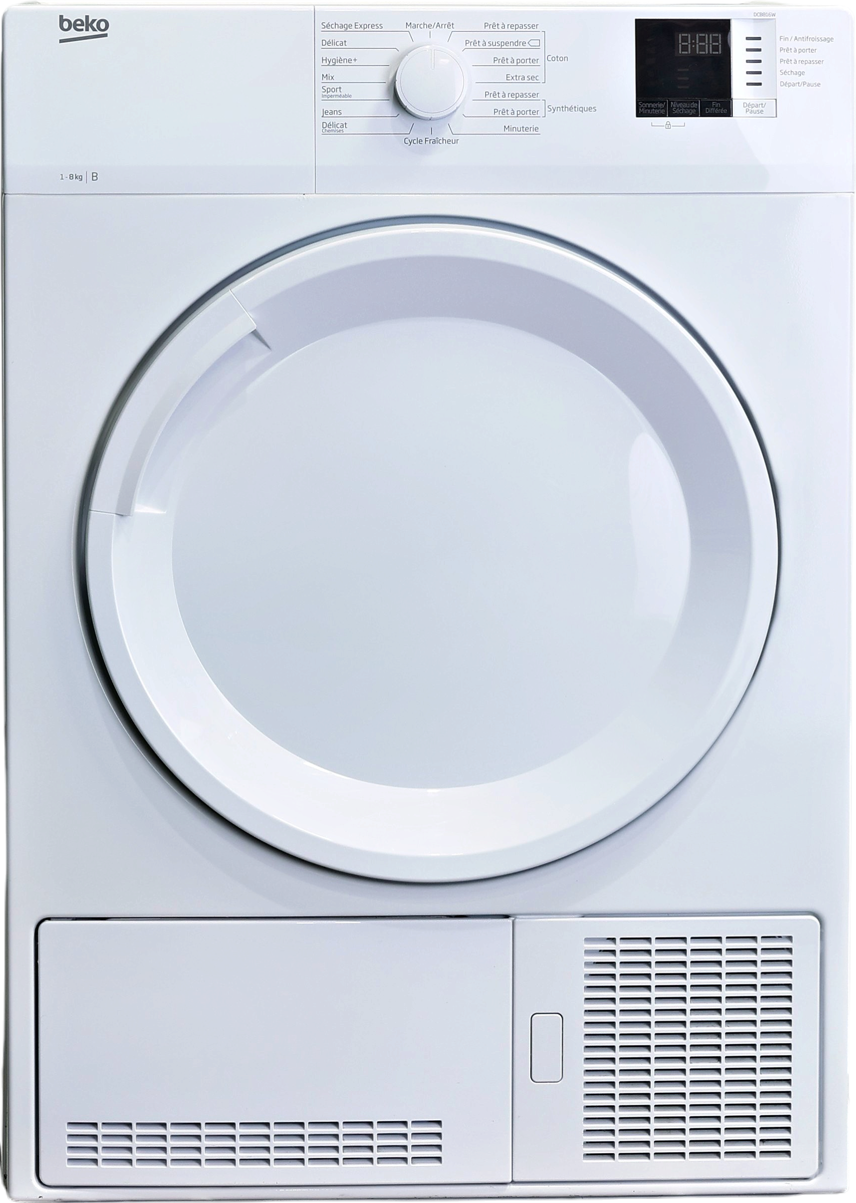 Seche-linge à Condensation 8 kg Reconditionné BEKO DB8112PA0W