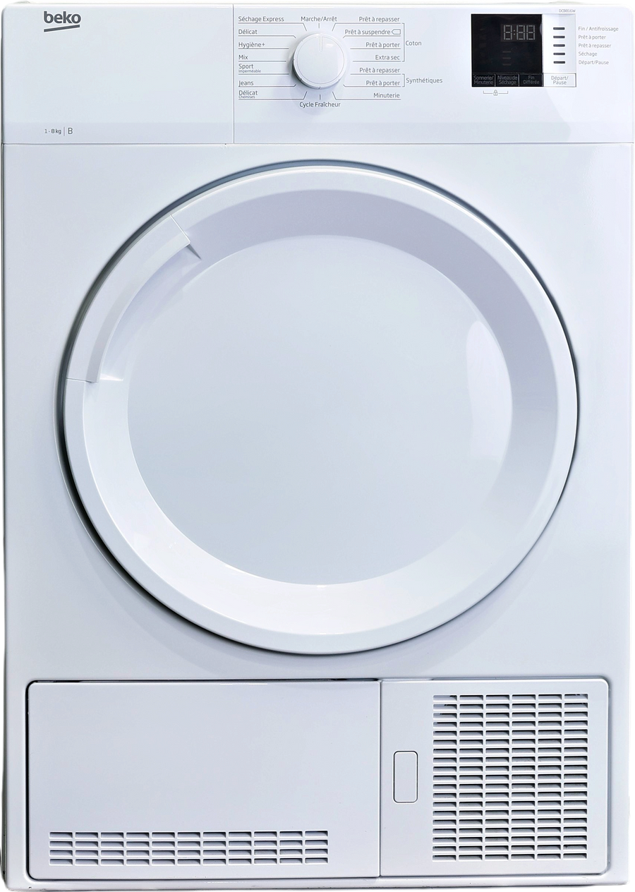 Seche-linge à Condensation 8 kg Reconditionné BEKO DB8112PA0W