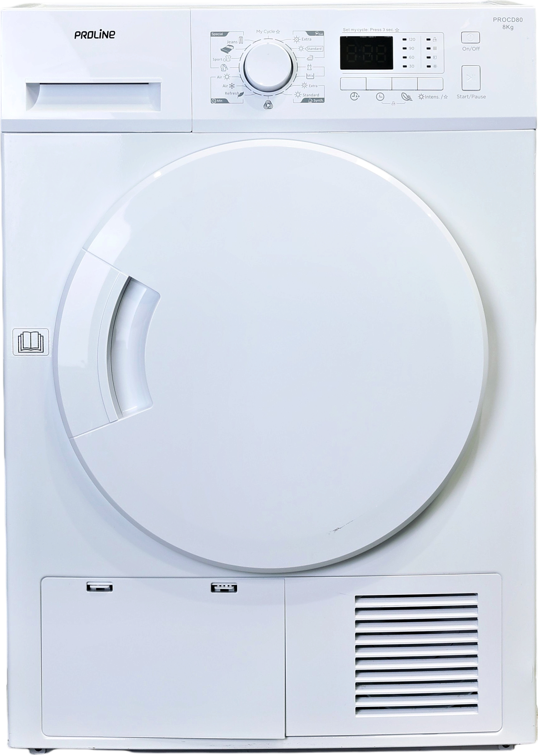 Seche-linge à Condensation 8 kg Reconditionné PROLINE PROCD80